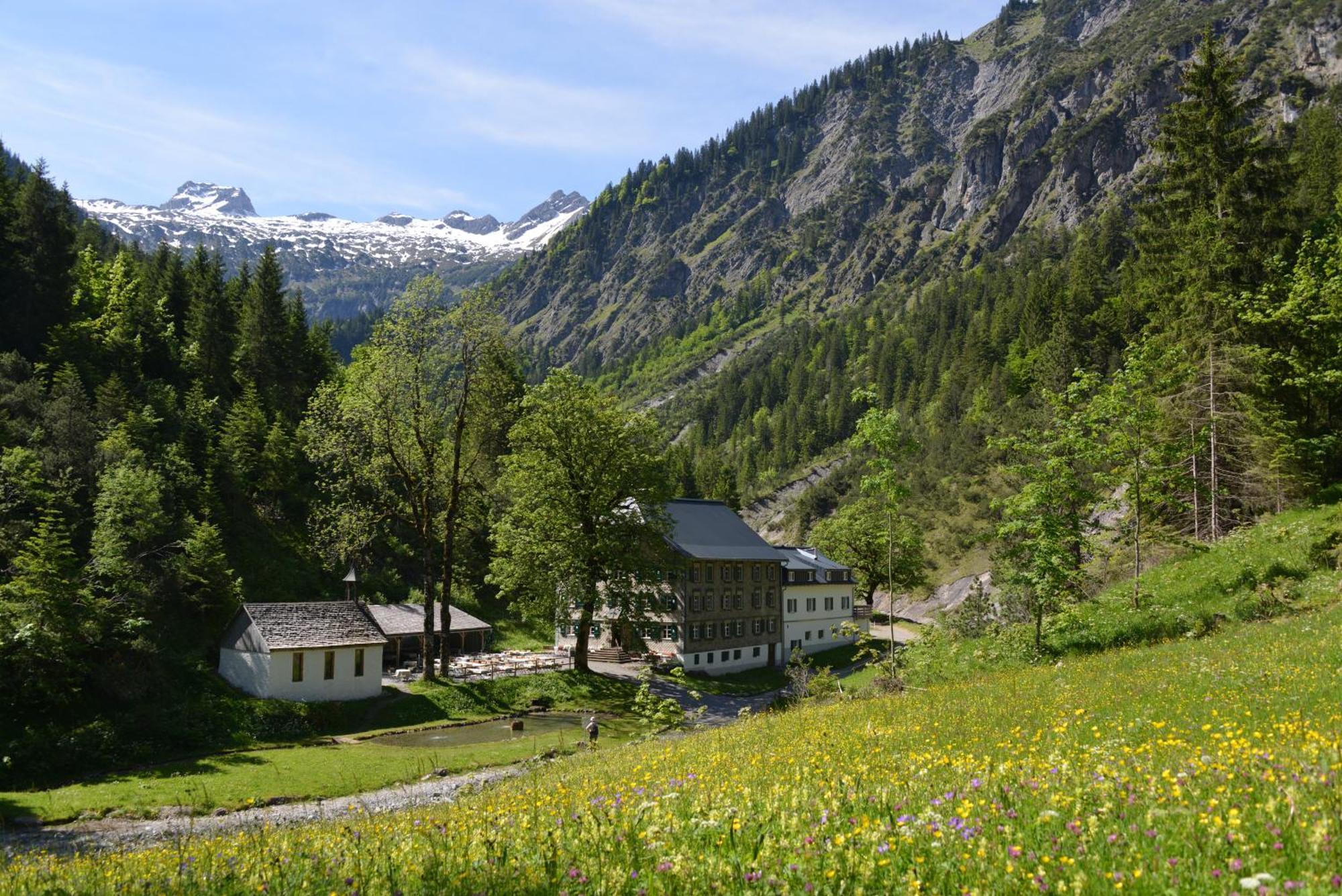 Ferienhaus Schwendehof Fontanella Buitenkant foto