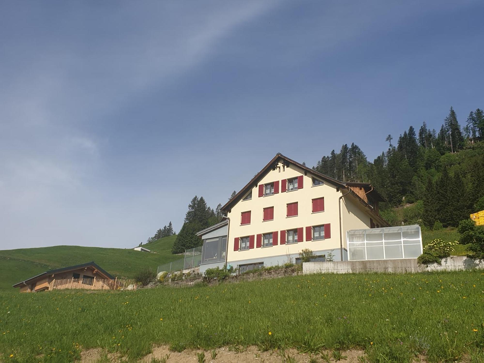 Ferienhaus Schwendehof Fontanella Buitenkant foto